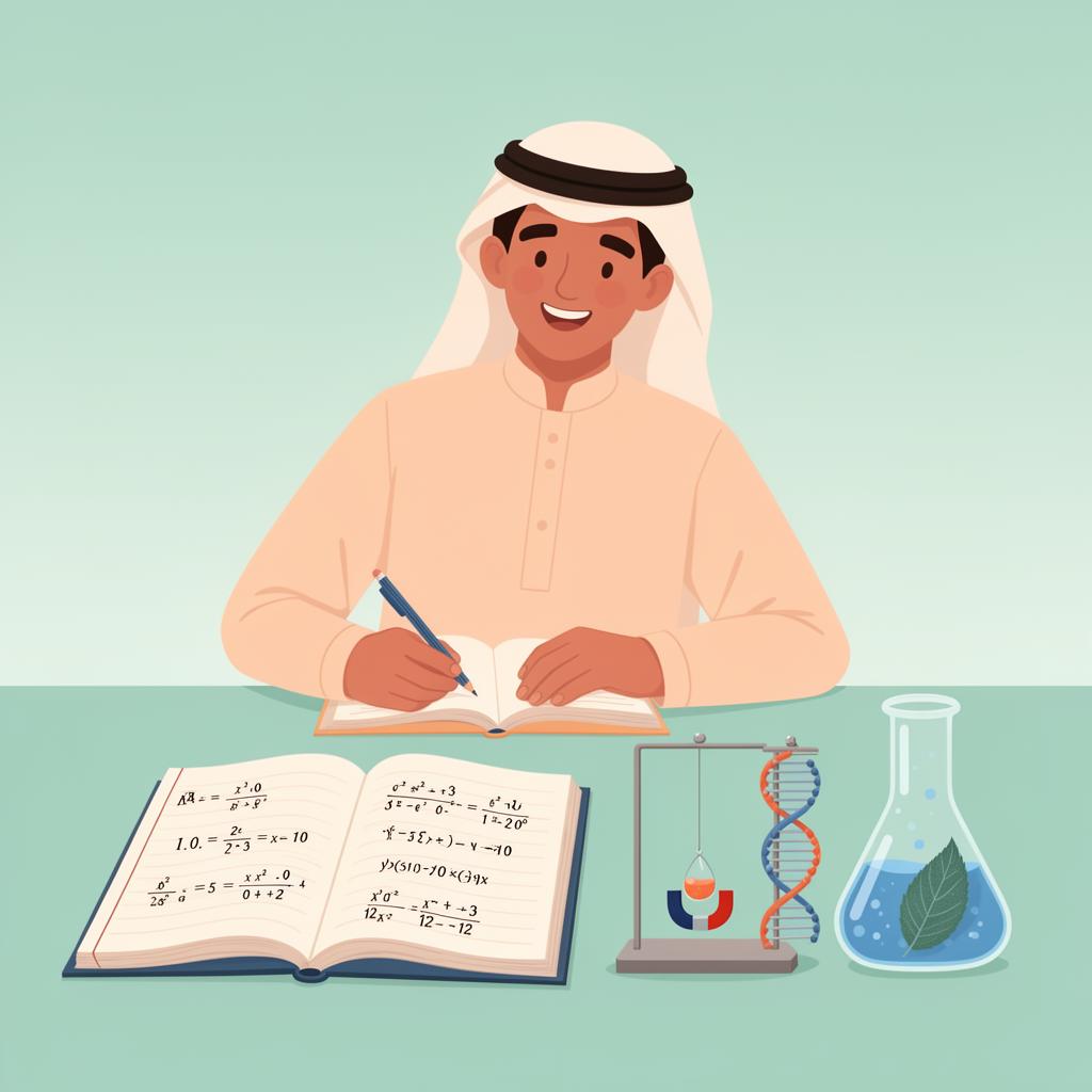 منصة تحصيلي للمواد العلمية الأربع